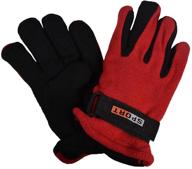 🧤 thermal fleece gloves for children girls: essential cold weather accessories logo