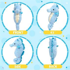 img 2 attached to Houwsbaby Seahorse Stuffed Birthday Toddler