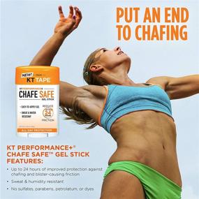 img 3 attached to KT Performance+ by KT Tape Anti Chafing Stick: Long-lasting 24-hour Chafe Protection for Whole Body Use, 1.75 Oz Gel Stick