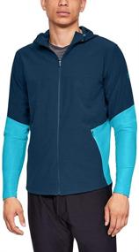 img 1 attached to Under Armour Threadborne Vanish Jacket: High-Performance Men's Active Clothing