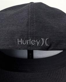 img 2 attached to 🧢 Hurley Men's Phantom Advance Stretch Fitted Baseball Cap - UPF 50+