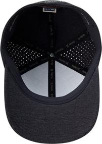 img 1 attached to 🧢 Hurley Men's Phantom Advance Stretch Fitted Baseball Cap - UPF 50+