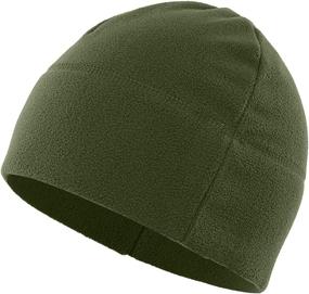 img 4 attached to Home Prefer Fleece Beanies Winter Sports & Fitness