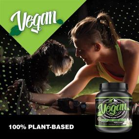img 1 attached to Green Peaks Vegan Protein Powder, Vanilla Bean Flavor - 20 Servings, 2.13 lbs, B12 & BCAAs - Plant-Based High Protein Shake, Low Carb, Whey Free, Gluten Free - 30g Protein per Serving