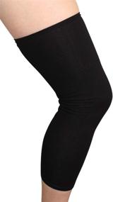 img 4 attached to 👍 Brace Direct Knee Brace Undersleeve: Reliable Skin Protection, Easy to Use, Comfortable & Breathable, Lightweight & Flexible, Non-Slip Material