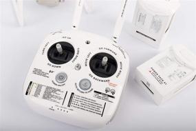 img 3 attached to SummitLink Sticker Set Function ID Marking Decal White DJI Phantom Multifunction