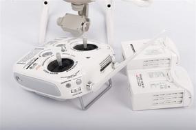 img 2 attached to SummitLink Sticker Set Function ID Marking Decal White DJI Phantom Multifunction