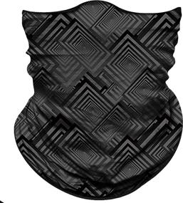 img 4 attached to 🚀 Obacle Seamless Bandana Face Mask - Rave Men Women: Ultimate Protection against Dust, Sun, and Wind