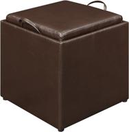 convenience concepts designs4comfort avenue ottoman furniture for accent furniture logo