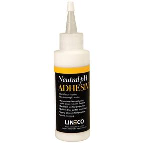 img 1 attached to 🔖 Lineco Neutral pH Adhesive: Acid-Free, Quick-Drying PVA Formula for Book Binding and Paper Projects - 4 Ounce White Preservation Material