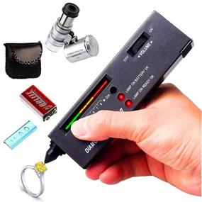 img 4 attached to 💎 Diamond Tester + 60X Magnifying Glasses Jeweler: The Perfect Duo for Precise Gem Identification