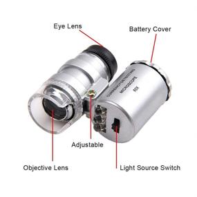 img 2 attached to 💎 Diamond Tester + 60X Magnifying Glasses Jeweler: The Perfect Duo for Precise Gem Identification