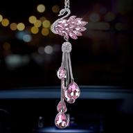 leapofaith accessories rearview crystal ornament logo