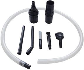 img 3 attached to 🧹 Efficient Cleaning Companion: EZ SPARES 7PCS Micro Vacuum Attachment Kit for Keyboard & Crevice Cleaning