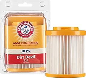 img 2 attached to Arm & Hammer (ARMCW) A&H Dirt Devil Style F22 HEPA Package Filter - Powerful Filtration for a Cleaner Home