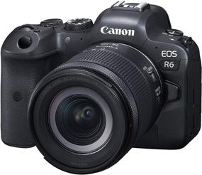 img 1 attached to Canon EOS R6 полнокадровая беззеркальная камера + объектив RF24-105mm F4-7.1 is STM, черный (4082C022): Захватывайте снимки с блеском, точностью и многофункциональностью.