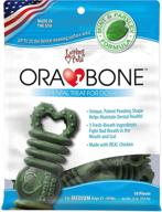 🦷 dental treat for dogs - loving pets orabone: enhance your pet's oral health with our quality product logo