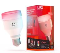 brighten up your space with lifx color 1100lm edison screw bulb logo