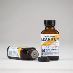 img 2 attached to 🌲 Duke Cannon Supply Co. Best Redwood-Scented Beard Oil, 3oz (2 Pack) - Made with Natural and Organic Ingredients