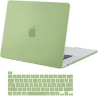 🥑 mosiso macbook pro 16 inch case 2020 2019 a2141, ultra slim avocado green hard shell case & keyboard cover skin – compatible with touch bar touch id (seo) logo