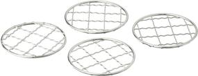 img 3 attached to Loew Cornell, TransforMASON Frog Lid Inserts - Pack of 4