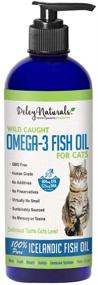 img 4 attached to Premium Wild Caught Fish Oil for Cats - Omega 3-6-9, GMO Free - Reduce Shedding, Support Skin, Coat, Joints, Heart, Brain, Immune System - Highest EPA & DHA Potency - 16 oz