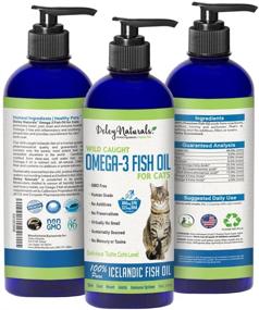 img 2 attached to Premium Wild Caught Fish Oil for Cats - Omega 3-6-9, GMO Free - Reduce Shedding, Support Skin, Coat, Joints, Heart, Brain, Immune System - Highest EPA & DHA Potency - 16 oz
