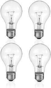 img 1 attached to 💡 Brilliant Pack of Incandescent Watt Light Bulb for Optimal Illumination