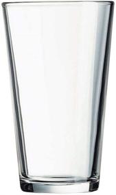 img 3 attached to Set of 12 Beer Glasses - 16 OZ Drinking Glasses Pack, Pint Glasses Tumblers, Water Glasses Cup Sets for Home and Kitchen, Glass Cups Design