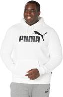 puma essentials fleece hoodie 3x large men's clothing for active logo