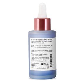 img 3 attached to 🌿 Valjean Overnight Repair Facial Oil: Retinol & Blue Tansy for Even Skintone, Redness Relief | Cruelty-Free, Vegan | Made in USA (1.83 oz)