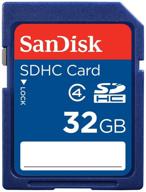💾 enhanced sandisk 32gb sdhc flash memory card (sdsdb-032g-b35) with potential label variation logo
