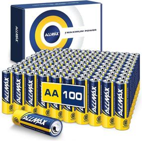 img 4 attached to 🔋 Allmax AA Max Power Alkaline Batteries (Bulk Pack of 100) – Ultra Long-Lasting Double A Battery, 10-Year Shelf Life, Leak-Proof, Device Compatible – Powered by EnergyCircle Technology (1.5V)