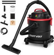 🧹 eastvolt wet dry vacuum cleaner k-411f: powerful 5.5 peak hp, 5 gallon 3-in-1 blower with hepa filtration for home, garage, vehicle, workshop logo