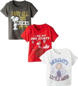 img 1 attached to Peanuts Little Boys Toddler Assorted