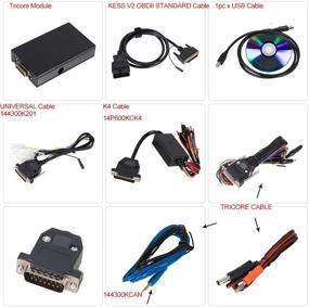 img 3 attached to 🚗 MASO Car OBD2 V2.47 V5.017 ECU Тюнинг Полный комплект - EU Master Online | Нет ограничения токенов (красно-чёрный)