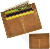 👝 leaokuu leather slim wallets - w1078 logo