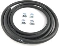 🚗 the stop shop fuel hose 30r7 3/8" i.d. 6 feet usa w/ 4 clamps - superior quality for optimal performance logo