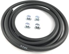 img 1 attached to 🚗 The Stop Shop Fuel Hose 30R7 3/8" I.D. 6 Feet USA w/ 4 Clamps - Superior Quality for Optimal Performance