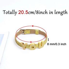 img 3 attached to Azure Zone Wristbands Bracelets Jewelry
