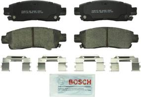 img 2 attached to 🚘 Набор тормозных колодок Bosch BC883 QuietCast Premium Ceramic для задних тормозов | Buick Enclave, Rainier; Cadillac XTS; Chevy SSR, Trailblazer, EXT, Traverse; GMC Acadia, Envoy, XL, XUV; Oldsmobile; Saab