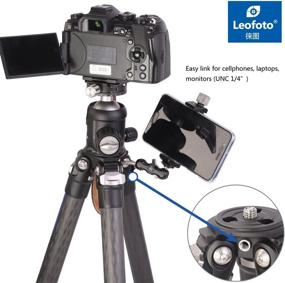 img 1 attached to Leofoto LS-284C Carbon Fiber CF Tripod Legs: Enhanced Stability in a Smaller, Lighter Design