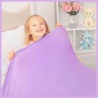 sensory compression blanket: lycra bed sheet for kids & adults, deep relaxing sensation, oxytocin release, beneficial for spd, anxiety, adhd, autism & more, breathable, cool & stretchable, twin size logo