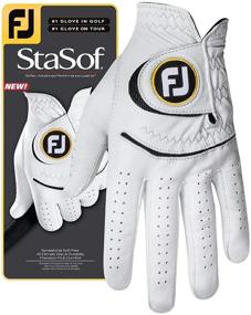 img 2 attached to 🏌️ White FootJoy Men's StaSof Golf Glove: Enhancing Your Performance