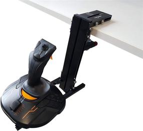 img 3 attached to 🕹️ Enhanced J-PEIN Desk Mount: Ultimate Support for Flight Sim Game Joystick, Throttle, and HOTAS Systems. Compatible with a Wide Range of Flight Sim Game Hand-Control Devices (Excludes Game Devices)