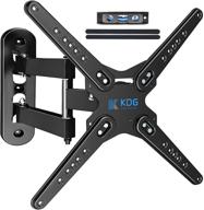 📺 kdg tv wall mount: full motion bracket for 28-80 inch tvs - vesa 600x400mm, 110 lbs load, single stud design logo