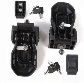 img 1 attached to 🔒 RT-TCZ Hood Latches: Anti-Theft Kit for 2018-2019 Jeep Wrangler JL - 2-Door, 4-Door Security Accessories