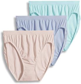 img 4 attached to 🩲 Ultimate Comfort: Jockey Women's Comfies Cotton Underwear - Essential Women's Clothing