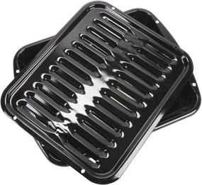 img 4 attached to Whirlpool 4396923 Porcelain Broiler Black