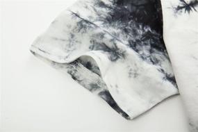 img 1 attached to Stylish Tie Dyed Hipster Curve Shirt 1803ZR: Trendy Men's Clothing and Shirts